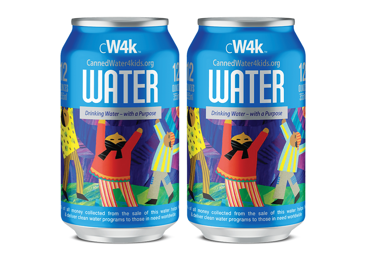 CW4K Canned Water Brand Support 365
